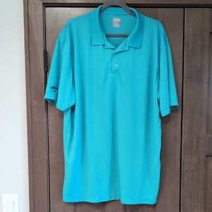 Callaway Men's Aqua Polo Shirt